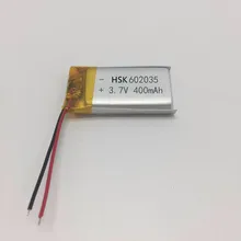 Free shipping by DHL Fedex UPS 500pcs/lot 400mAh 3.7V li polymer battery 602035 062035 Recording pen Beauty Instrument battery avr ea05a fast free shipping by fedex dhl ups tnt