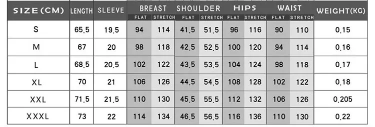 3T-shirt size