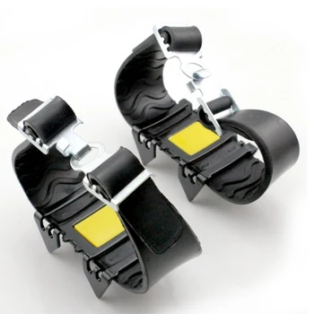 

1 Pair Of 4 Tooth Ice Shoe Grippers Ice Claw Outdoor Four Teeth Crampons Snow Anti Slip Ice Gripper Hiking Climbing Equipment