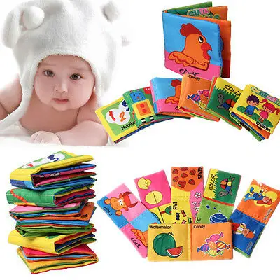 

Intelligence development Cloth Cognize Book Educational Toy for Kid Baby