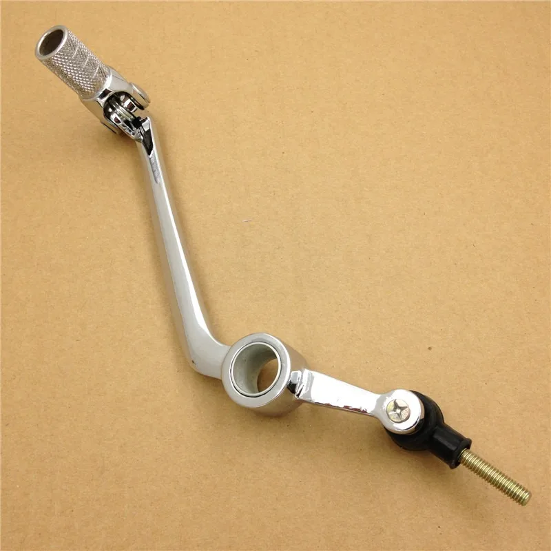Aftermarket free shipping Motorcycle Chrome Aluminum Folding Gear Shift Levers For Yamaha YZF R1