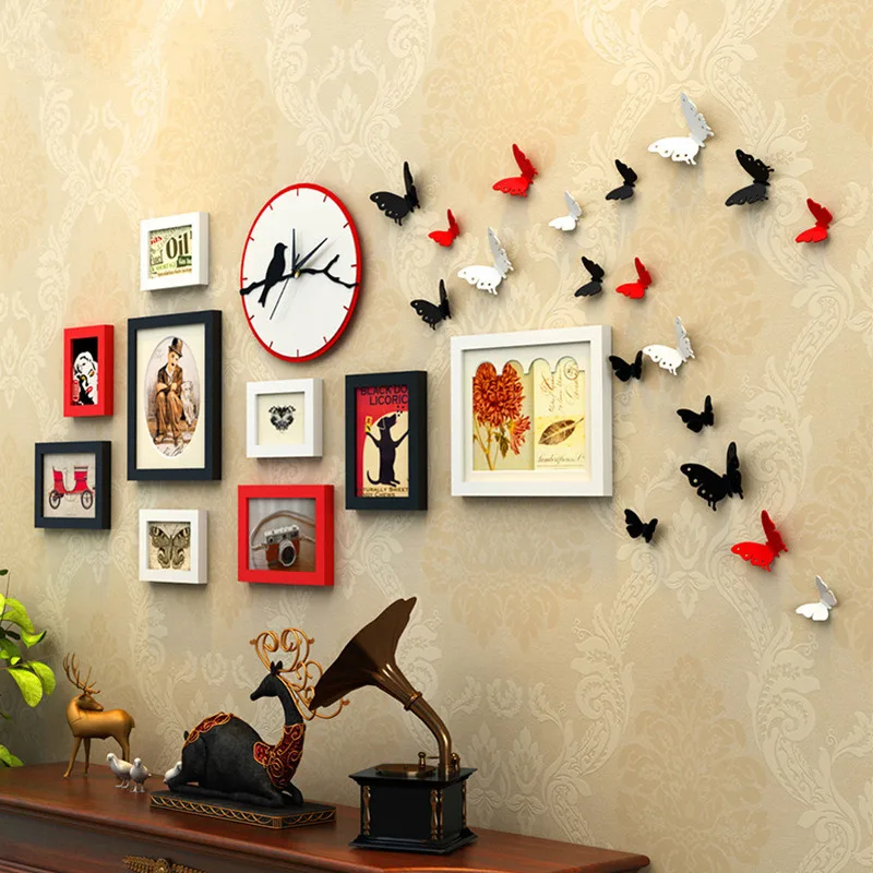 Wall Hanging Photo Frames Designs wall hanging photo frames designs 23 photos innovative in wall hanging photo frames designs New Design Butterfly Decor Wall Hanging Photo Frame Wirh Clock 9 Pcsset Picture Framse Wall Hanging Photo Frames Designs an accent wall featuring an array of photographs can be New Design Butterfly Decor Wall Hanging Photo Frame Wirh Clock 9 Pcsset Picture Framse