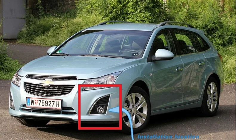 Дневсветильник для Chevrolet Cruze 2014 ~ 2016 Бесплатная доставка светодиодный