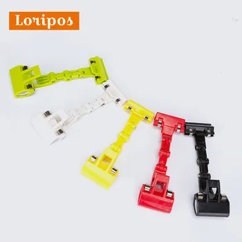 

Screws Settled Plastic Pop Sign Card Display Clip Price Tags Holder Black Advertising Promotion Sign Paper Clip Label Holder