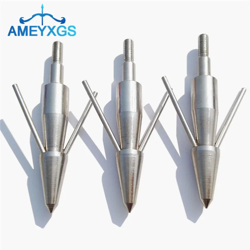 

6/12Pcs 140 Grain Archery Bowfishing Arrowheads Tips Bow Fishing 2 Fixed Broadheads Outdoor Fishing Shooting Hunting Accessories