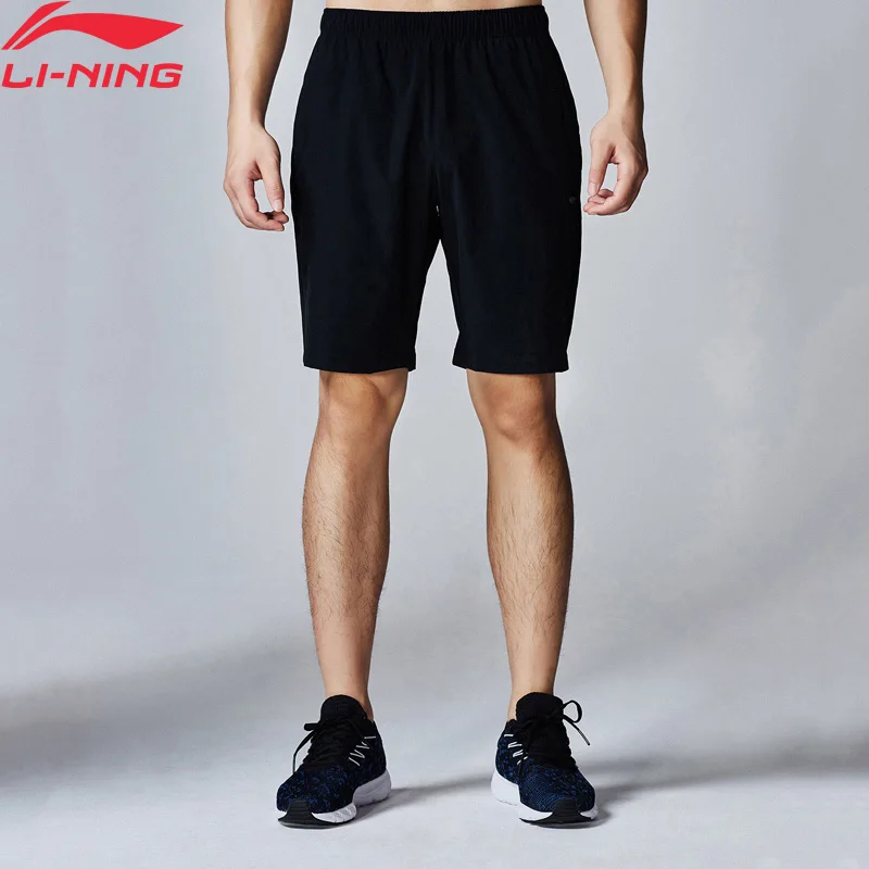 

Li-Ning Men Training Sports Shorts 86% Polyester 14% Spandex Regular Fit Comfort Breathable LiNing Sport Shorts AKSN129 MKD1537