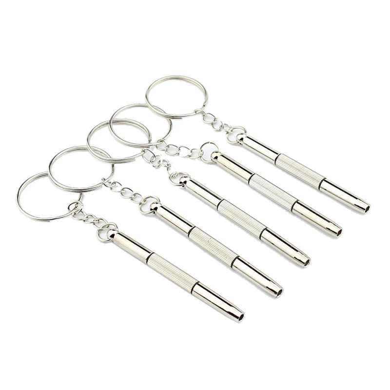 Three-purpose Glasses Screwdriver Multi-purpose Three-purpose Small Screwdriver Glasses Accessories