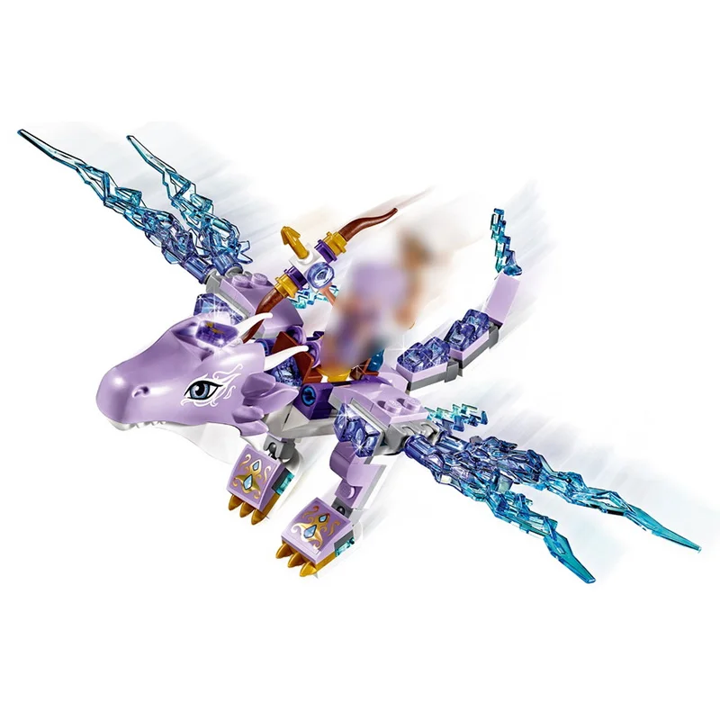Pаспродажа Elves Aira The Song of The Wind Dragon строительные блоки 41193 Legoings Elves фигурки Кирпичи Модель игрушки подарок дропшиппинг