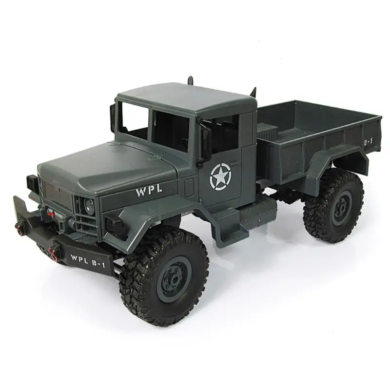 WPL B14 RC автомобиль 1/16 Рок Гусеничный внедорожник 4WD 2,4G военный грузовик автомобиль забавная игрушка мая-9