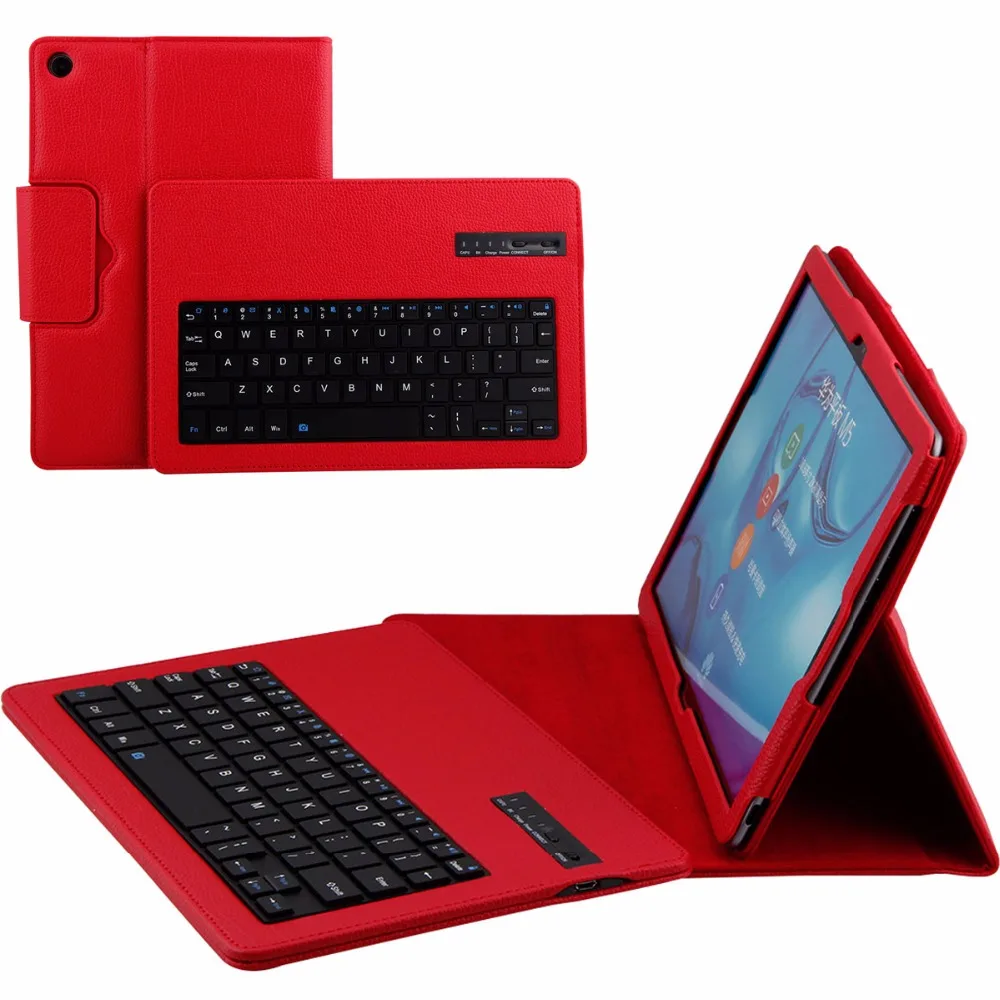 Беспроводная съемная Bluetooth клавиатура для Huawei MediaPad M5 Pro 10 8 дюйма|Чехлы планшетов и