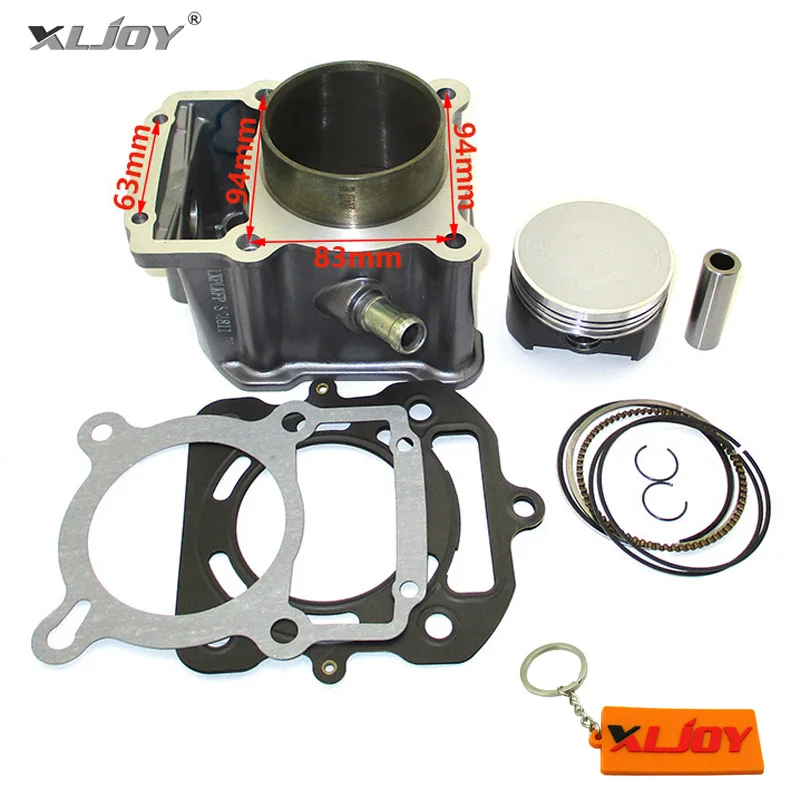 

XLJOY 70mm Big Bore Cylinder Piston Kit Water Cooled For 250cc LX250 Zongshen Loncin Dirt Bike ATV Quad