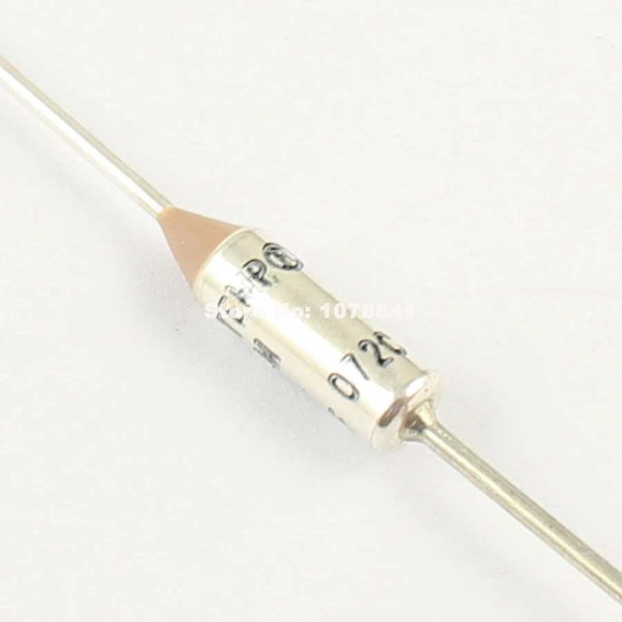 

10 Pcs Per Lot Microtemp Thermal Fuse 72 Degree Cutoff 250V 10A G4A00