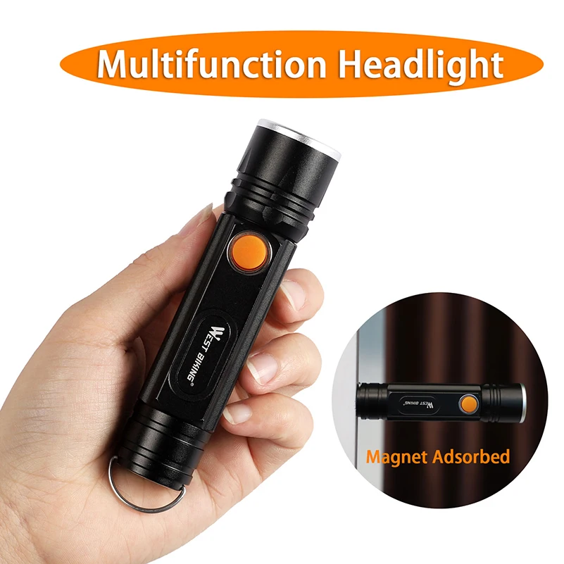Top WEST BIKING 350 LM Bike Light Flashlight IPX-4 Waterproof Headlight Cycling Lights Front Lamp Torch Stretch Zoom Bicycle Light 3 Top WEST BIKING 350 LM Bike Light Flashlight IPX-4 Waterproof Headlight Cycling Lights Front Lamp Torch Stretch Zoom Bicycle Light 3