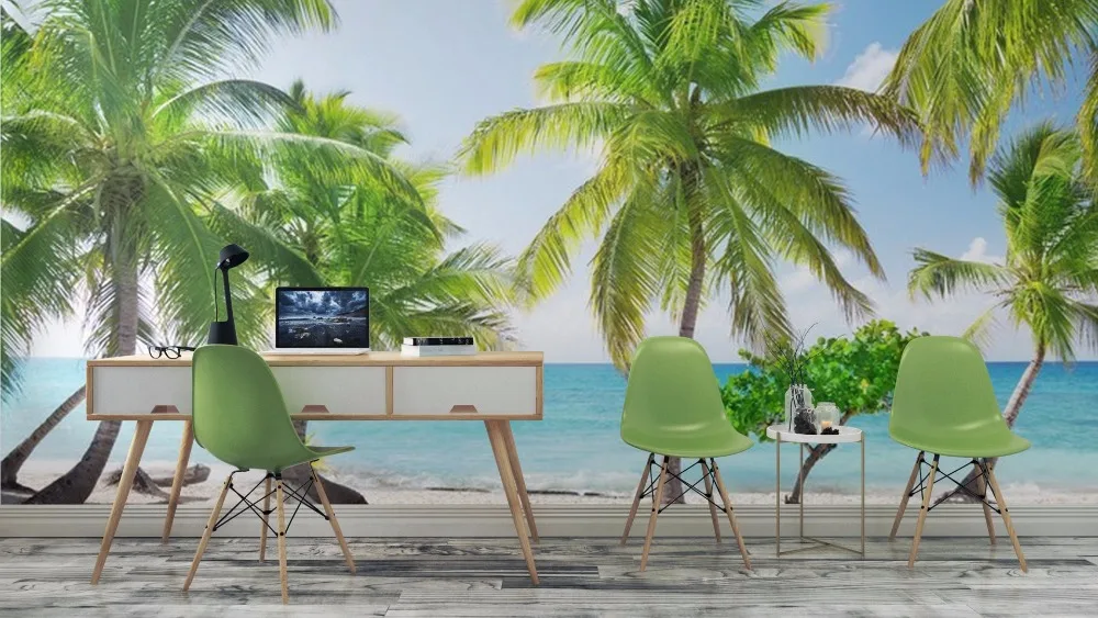 wall-murals-styles-themes-paradise-island-in-the-dominican-republic