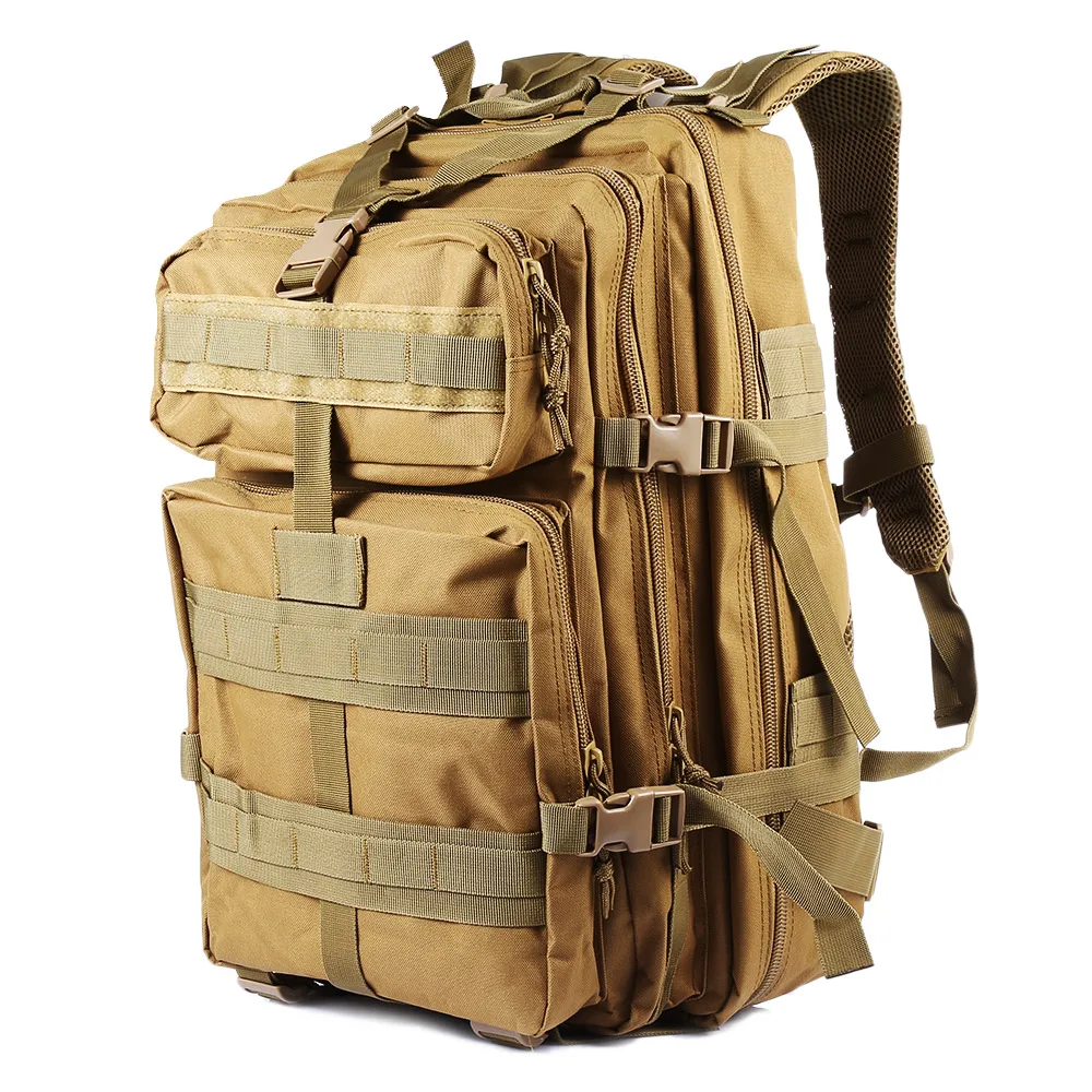 

45L Military Tactical Assault Pack Backpack Army Molle Waterproof Bug Out Bag Small Rucksack for Outdoor Hiking Camping Hunting