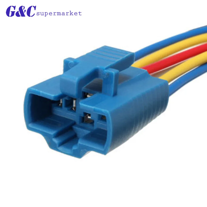 1 Pcs Wiring Socket Plug For 22mm 6 Pin Metal Push Buttons Switch Wire Socket