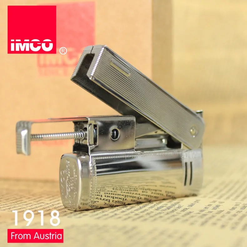 Винтажная бензиновая зажигалка IMCO австрия 6800 с чехлом для сигарет (зажигалка без