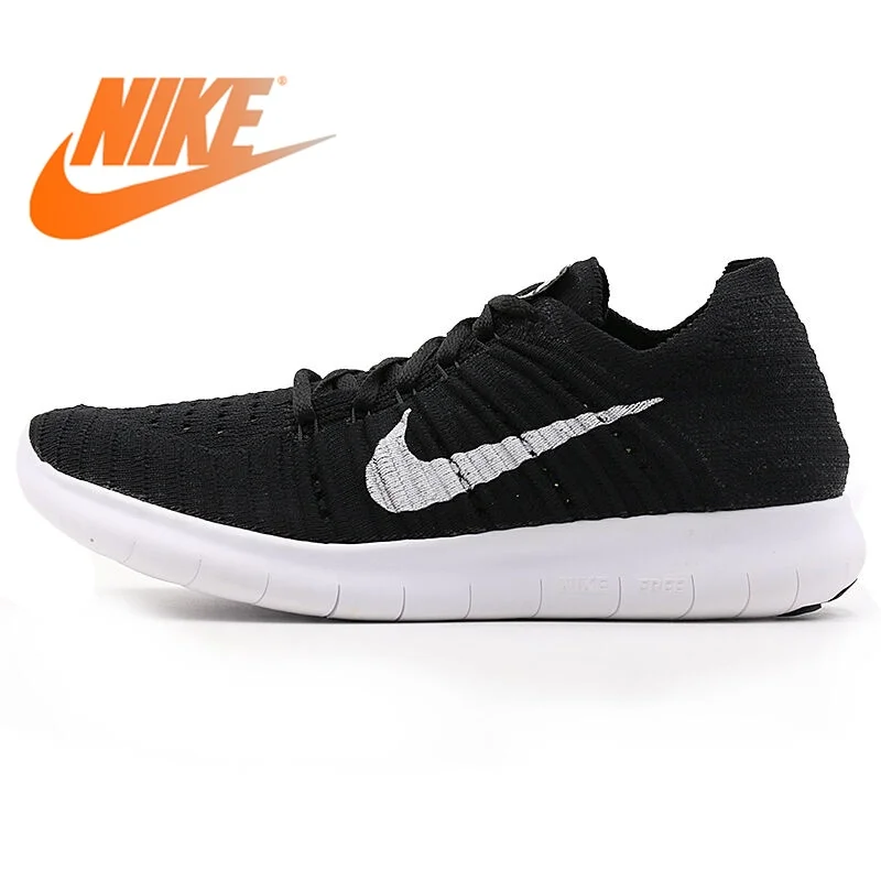 

Original WMNS NIKE FREE RN FLYKNIT Women's Running Shoes New Lace-up Low-cut Breathable Wear-resistant Jogging Sports Sneakers