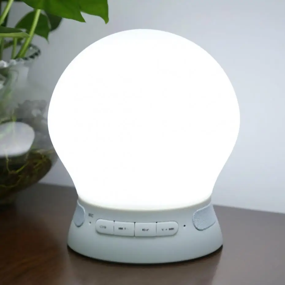 

Promotion!LED Night Light Smart Lamp Speaker Wireless Bluetooth 4.0 LED Table Light for Children Lights Night Lamp
