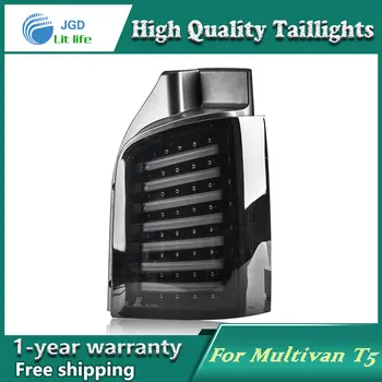 

Car Styling Tail Lamp case for VW Multivan T5 Tail Lights LED Tail Light Rear Lamp LED DRL+Brake+Park+Signal Stop Lamp