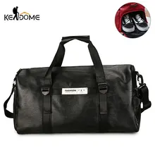 Сумки для спортзала кожаная женская сумка для фитнеса Мужская Sac De Коврик для йоги и спорта Duffle Shoulder Водонепроницаемая дорожная тренировочная спортивная сумка XA677WD