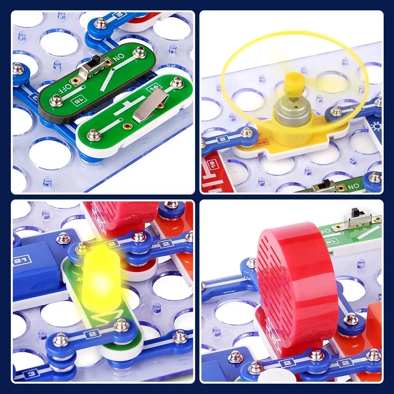 Cool Light Edition DIY Сборка оснастки схемы электронные строительные блоки Детская научная образовательная креативная игрушка подарок на день рождения