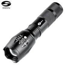 SHENYU Mini Tactical LED Flashlight Super Bright Adjustable Focus Flashlight with 2000 Lumens