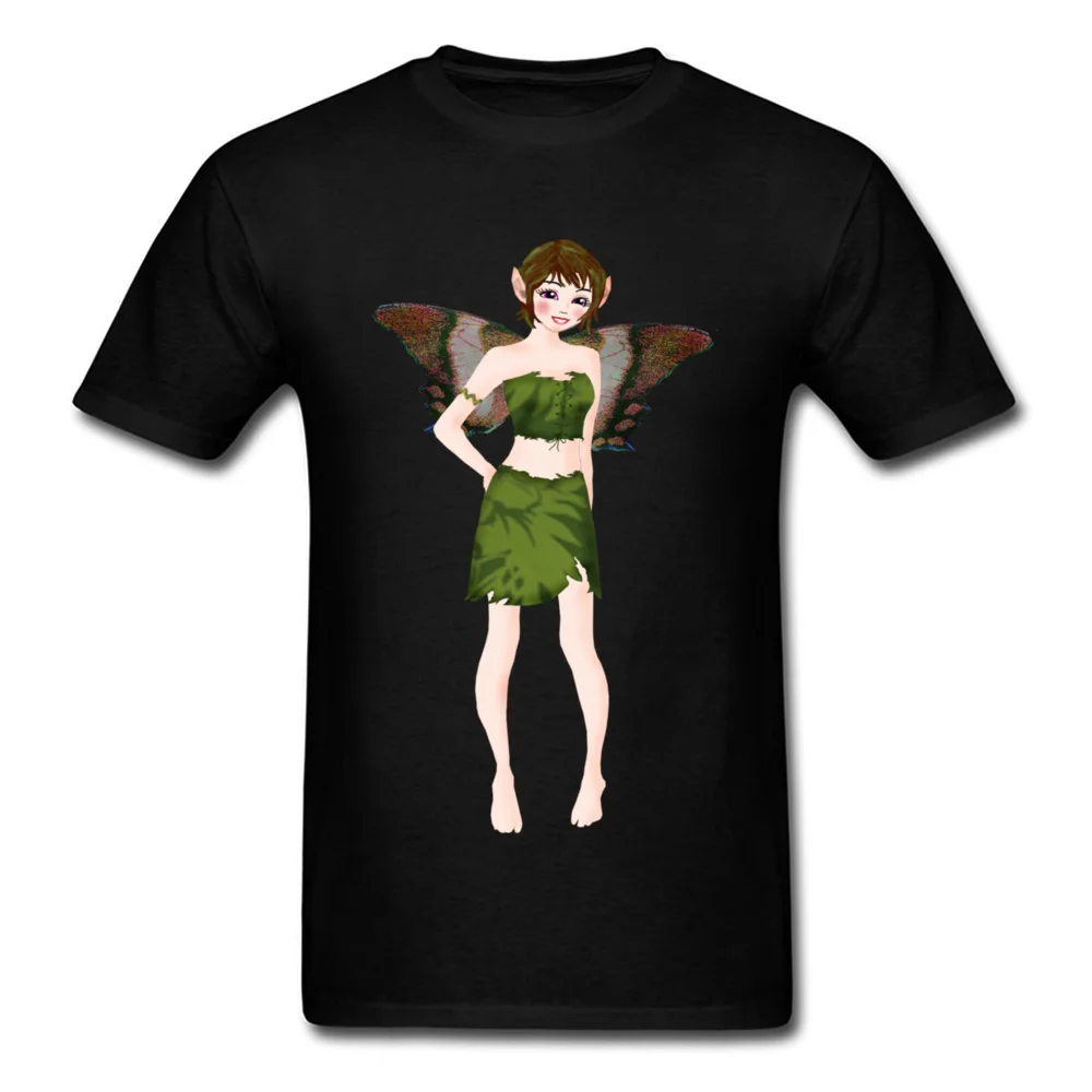 Little But Fierce Urban Fairy Summer 100% Cotton Fabric O Neck Tops T Shirt Short Sleeve Funny Clothing Shirt Funny Top T-shirts Little But Fierce Urban Fairy black