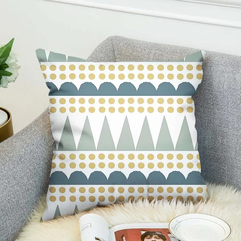 stripe Double side 3D digital print pattern Pillowcase Decorative Body