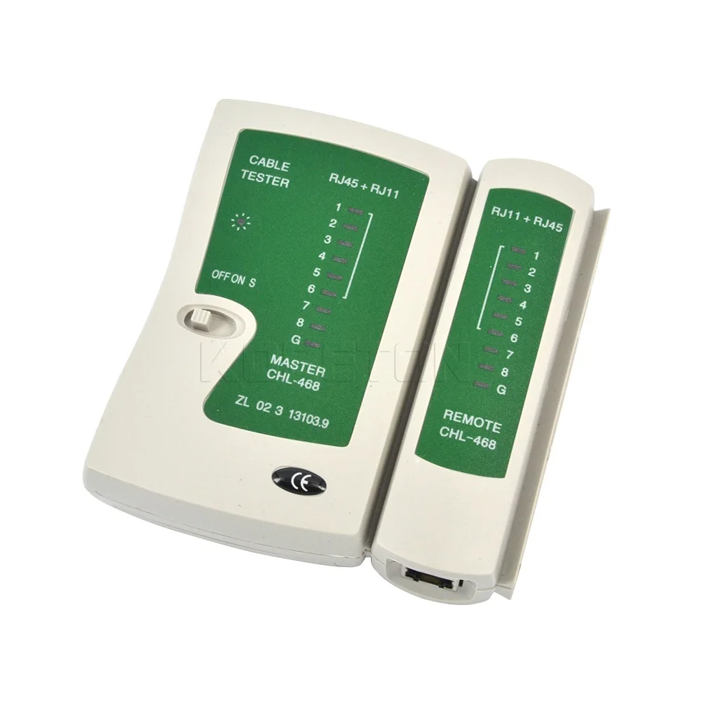 Portable RJ45 RJ11Cat5 Cat6 LAN Cable Tester Handheld Network Cable