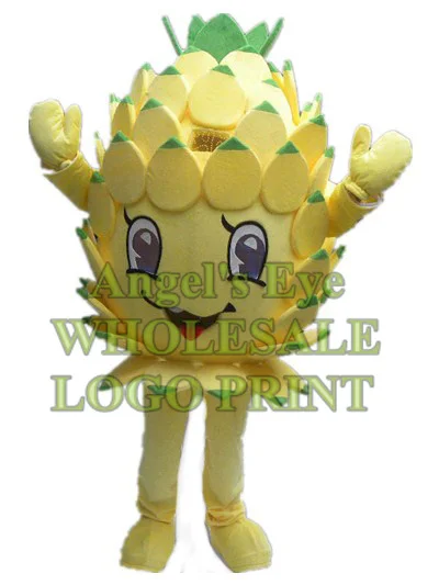 

golden pineapple mascot costume custom cartoon character cosplay adult size carnival costume SW3172