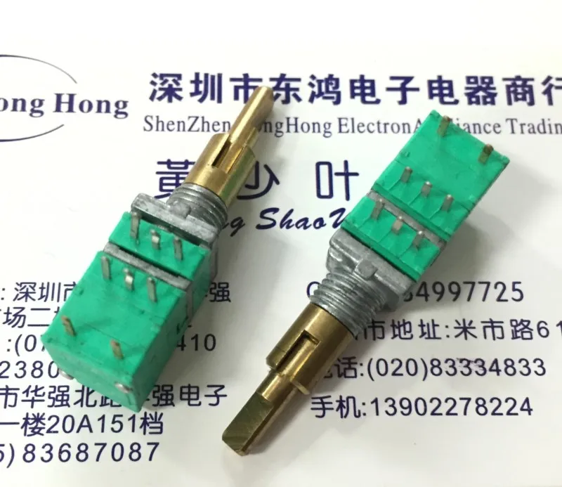 

Dual-axis double potentiometer 50K with switch innovative speaker FPS-2000 line control potentiometer