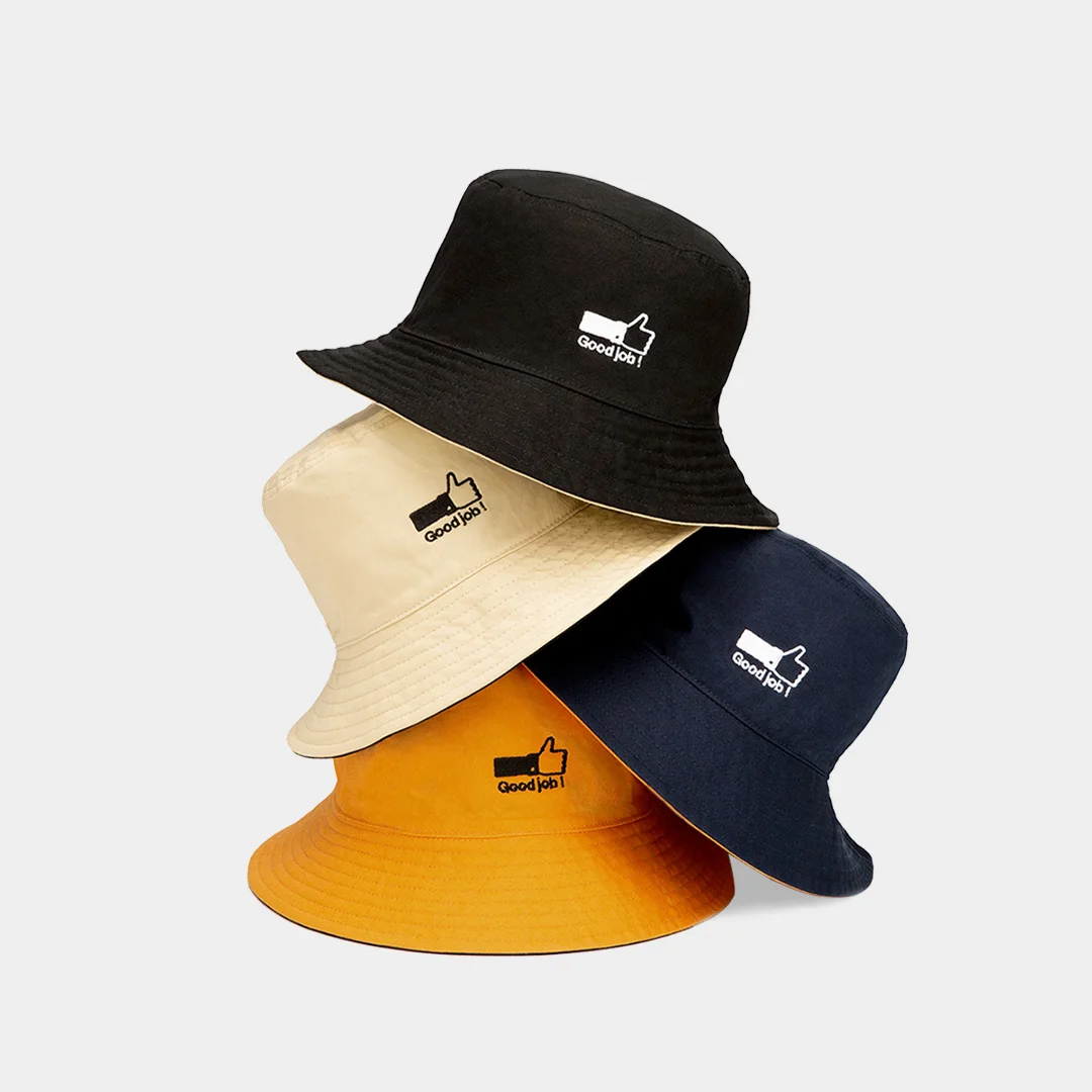 

2pcs/lot Xiaomi Mijia Double-sided Two-color Simple Fisherman Hat Portable Shade Convenient Storage Hat for Lover Couple