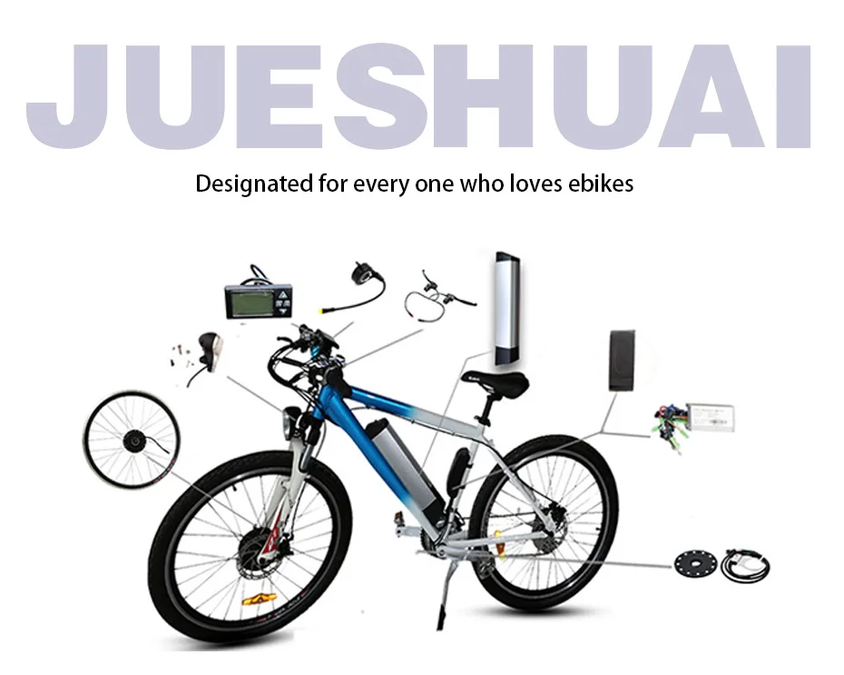 Excellent 36V 500W Electric bike Conversion kit Samsung battery 36V 12AH 20