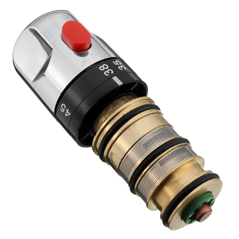 Brass Thermostatic mixer Cartridge, Thermostatic Mixer Valve
