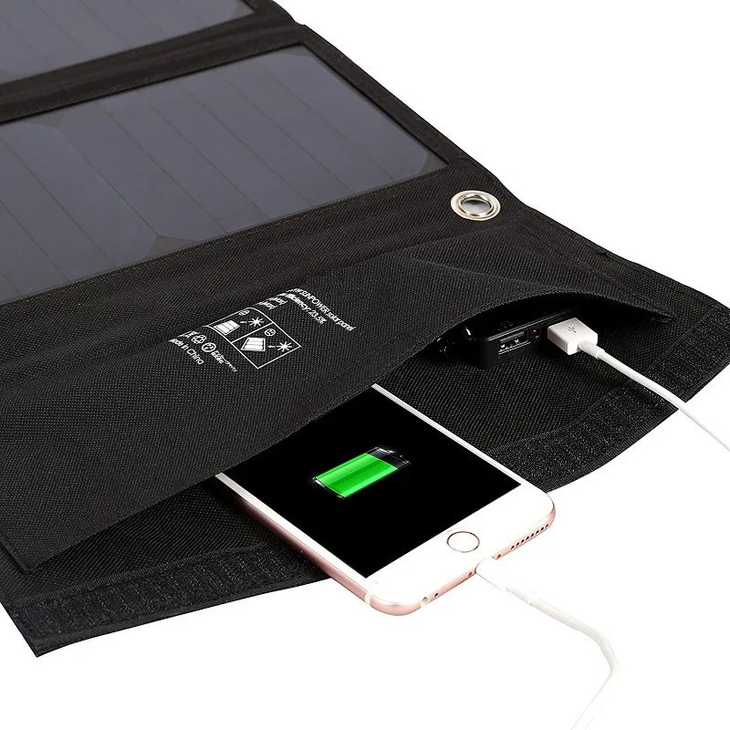 28 Вт наружная складная солнечная батарея с usb-разъемом на выходе портативный складной Дополнительный внешний аккумулятор Водонепроницаемый Путешествия Высокая стабильность для телефона