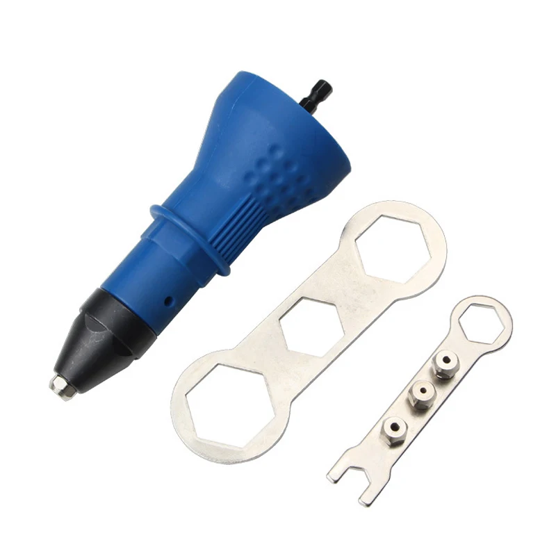 Electric Rivet Nut Gun Cordless Riveting Drill Adapter Insert Nut Tool