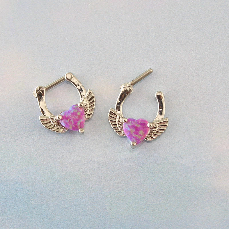Кольцо гвоздик для носа из нержавеющей стали|body jewelry|copper body jewelrynose stud |