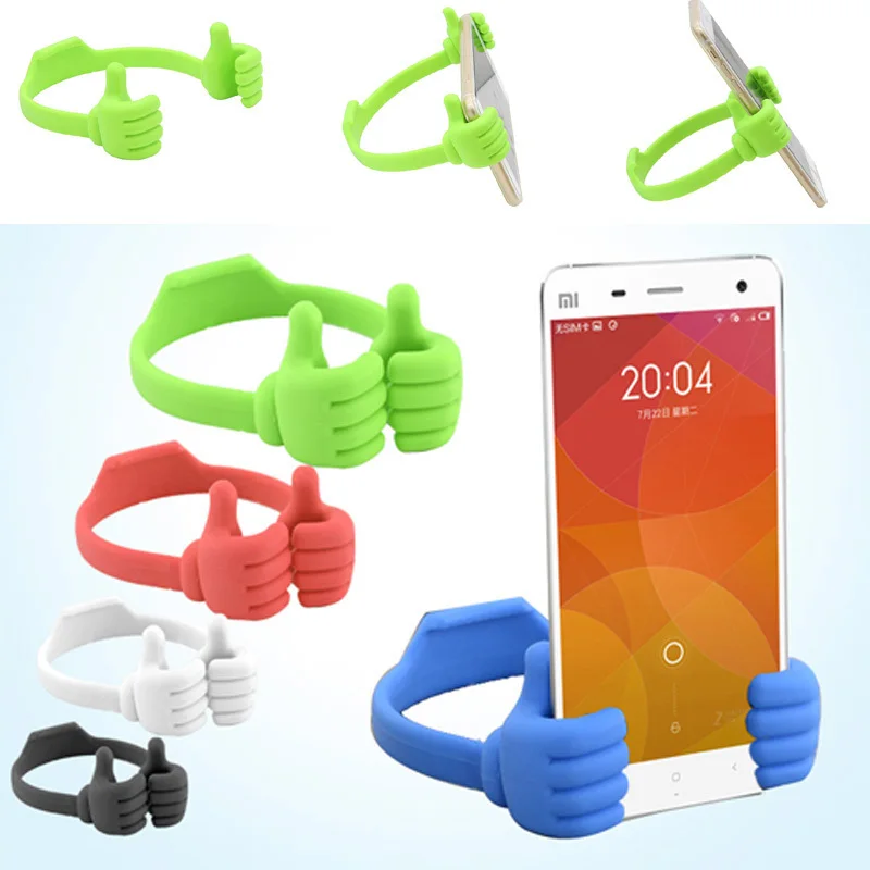 Lazy Mobile Phone Holder Bed Thumb Cell Smartphone Tablet