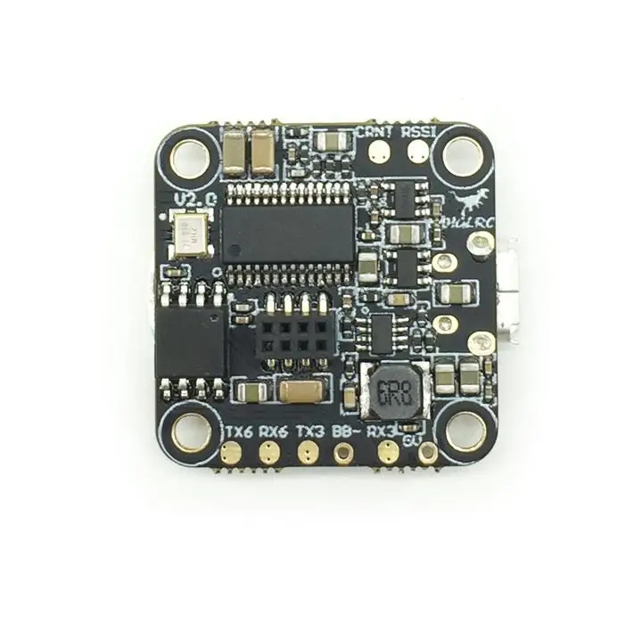 HGLRC 20x20 мм микро F4.V2 Контроллер полета AIO Betaflight OSD 5 в BEC для XJB F413 F428 F438 F440 серии стек Радиоуправляемый Дрон