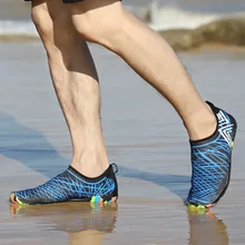 Мужская и Женская водонепроницаемая обувь для плавания; мужские носки-тапки; zapatos hombre; однотонная летняя пляжная обувь