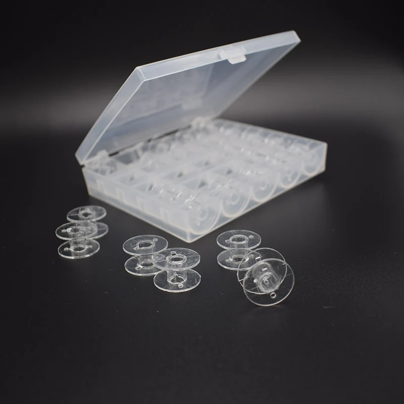 Buy Core Box Transparent Plastic Sewing Bobbin Storage