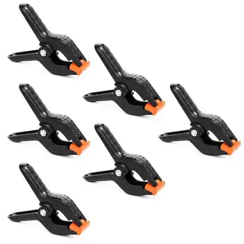 

Studio Background Clip 11.4cm Large Heavy Muslim Spring Clip Clip Set 6 Piece Photo Accessories Hardware Photo Studio Backgrou
