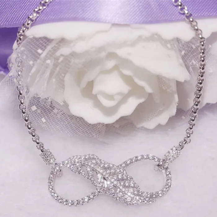 

Designer Fashion 925 Sterling Silver Jewelry 3A Cubic Zirconia Party Adjustble Bracelet