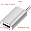For Lightning Pin to Type C USB-C Alloy Converter Charging Type-C Connector Phone Adapter For iPhone Huawei P30 Xiaomi Phone ► Photo 1/5