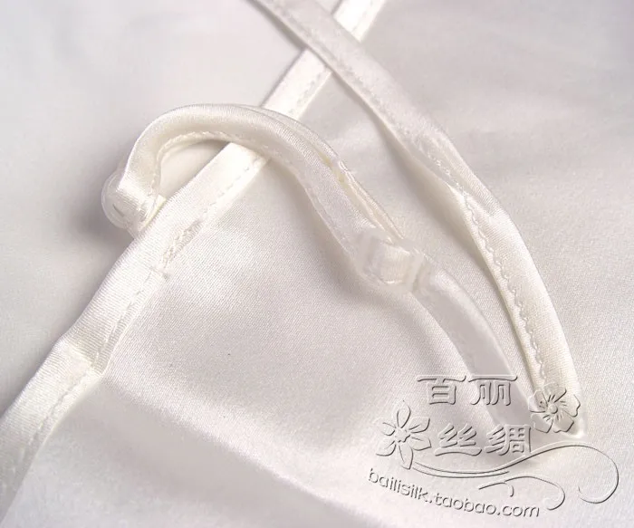 Аутентичный шелк тутового шелка v-образным вырезом сексуальный Высококачественный шелковый пояс ночная рубашка специальное предложение