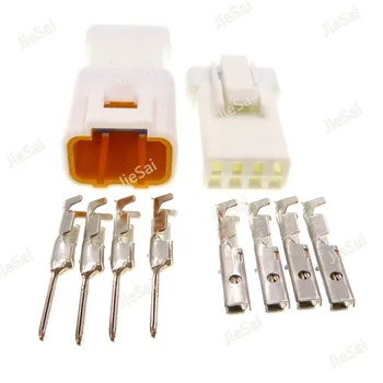 

4 Pin JST04R-JWPF-VSLE JST04T-JWPF-VSLE Electrical Waterproof Cable Socket Auto Connector For Motorcycle Cars