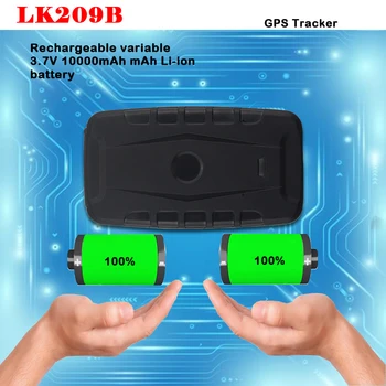 

Real-time tracking locator 3G Car WCDMA GPS Tracker Tracking Locator LK209B-3G Long Standby Time One way communication Magnetic