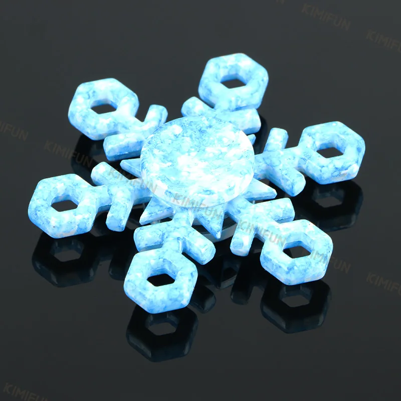 Fidget Spinner Finger-Toys Autism ADHD Metal EDC New Snowflake Birthday-Present Christmas-Gifts img5