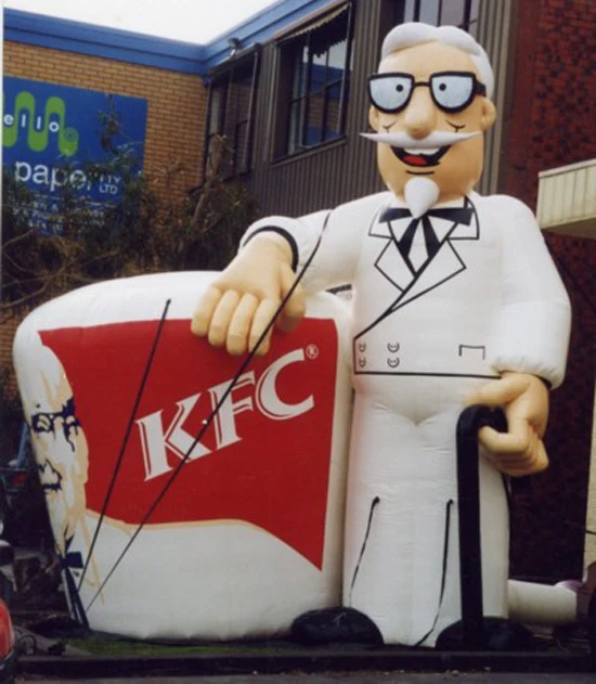 

Business will Be Better when you have Giant Advertising Inflatable restrant Chicken Model